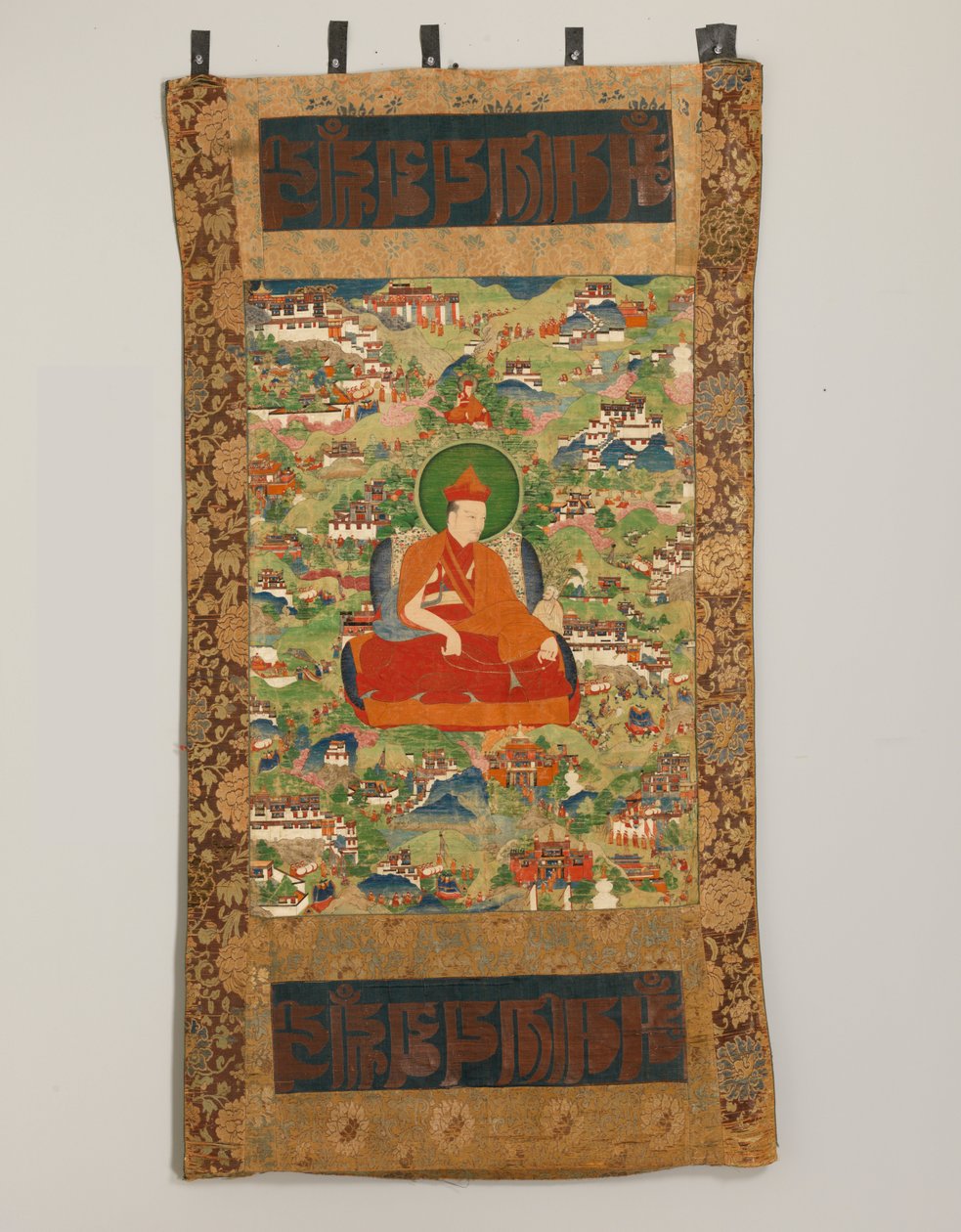 Jelenetek Sherab Gyaltsen (1436-1494, vagy 1465), a Sak huszadik tróntartójának életéből ... alkotó: Unbekannt Unbekannt