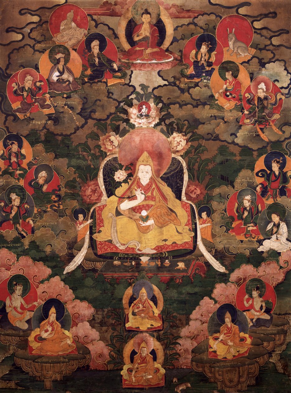Hetedik Dalai Láma, Kalsang Gyatso alkotó: Unbekannt Unbekannt