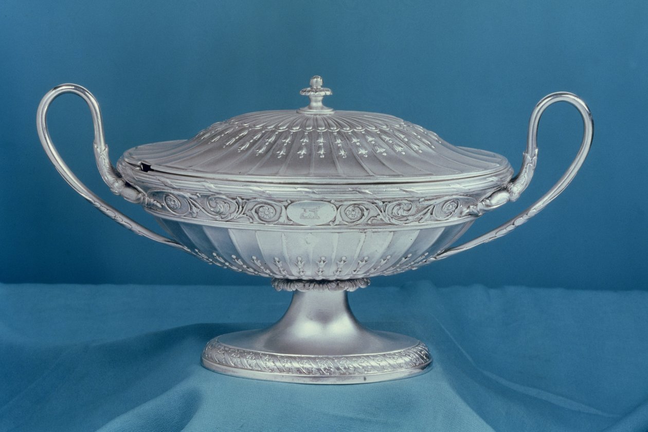Matthew Boulton és John Fothergill által készített ezüst mártogatós, 1776 alkotó: Unbekannt Unbekannt