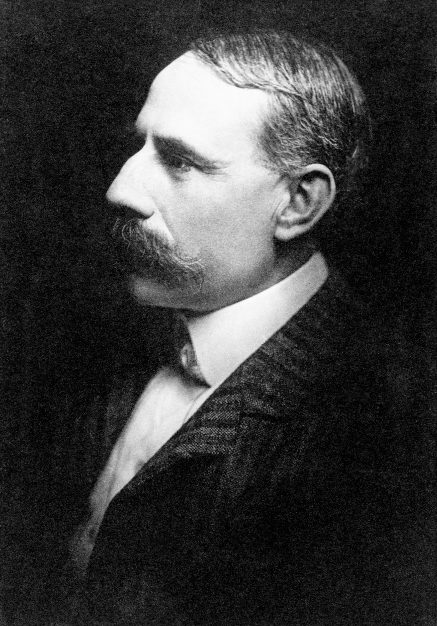 Sir Edward Elgar (1857-1934) alkotó: Unbekannt Unbekannt