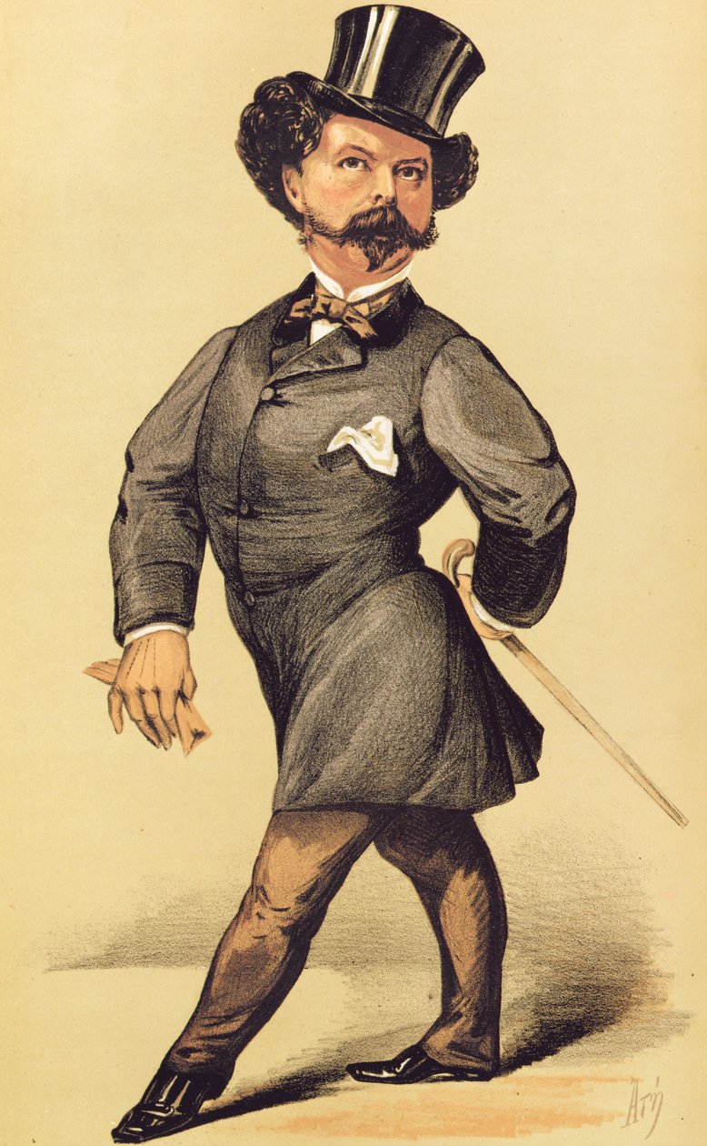 Sir Robert Peel (1822-95), rajzfilm a Vanity Fairből, 1870. március 19. alkotó: Unbekannt Unbekannt