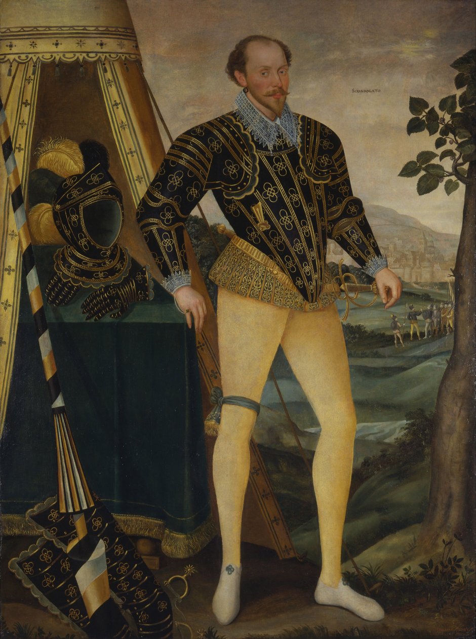 Sir William Drury, Hawsteadből, Suffolkból. alkotó: Unbekannt Unbekannt