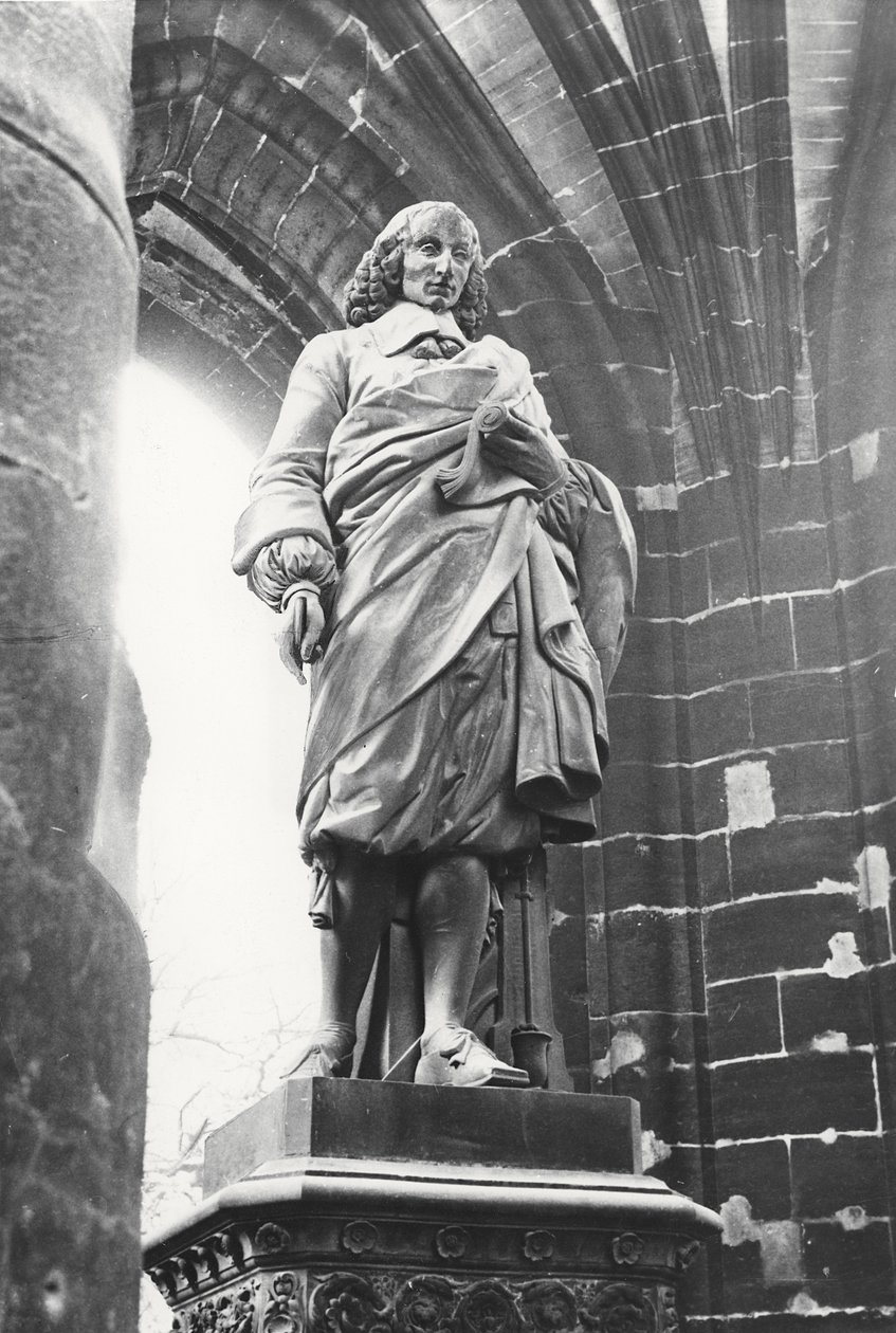 Blaise Pascal szobra, Párizs, Franciaország alkotó: Unbekannt Unbekannt