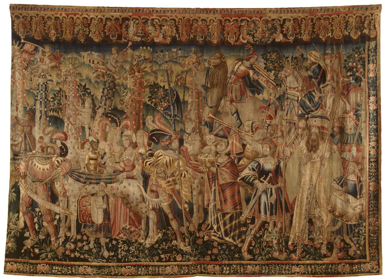 Gobelin, Vasco da Gama visszatérése alkotó: Unbekannt Unbekannt