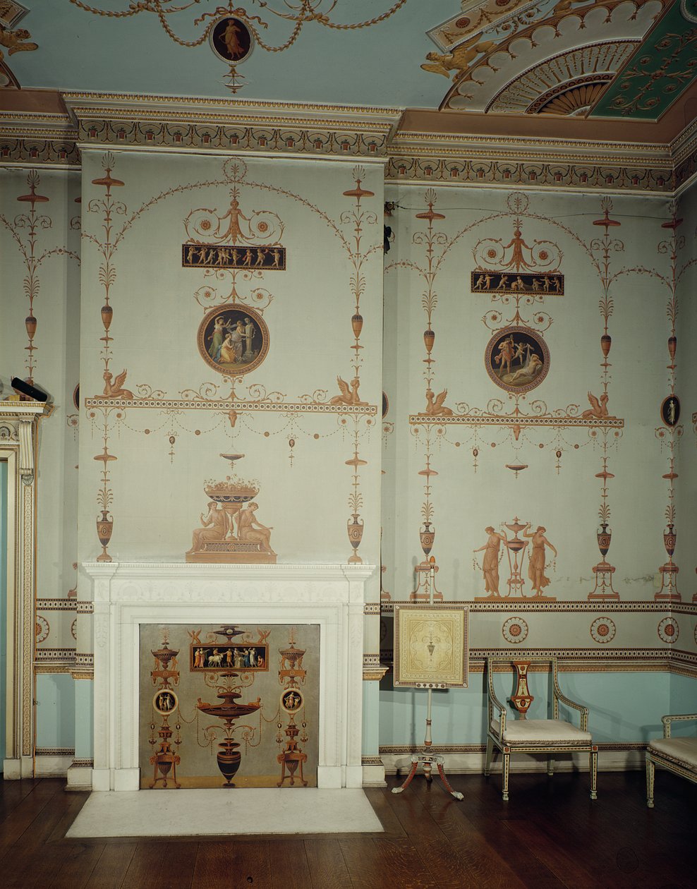Az etruszk szoba, Osterley Park, Middlesex fotó alkotó: Unbekannt Unbekannt
