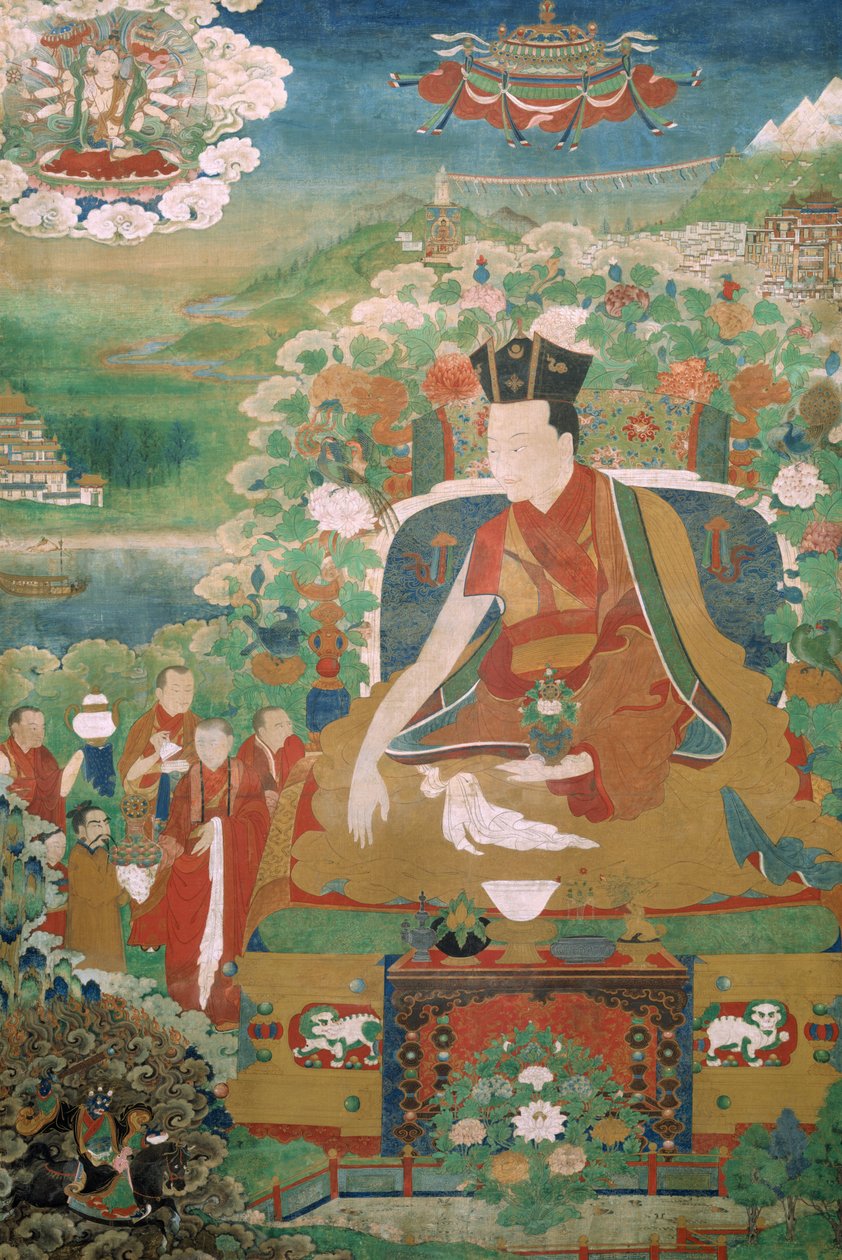 A kilencedik Karmapa, Wangchug Dorje alkotó: Unbekannt Unbekannt
