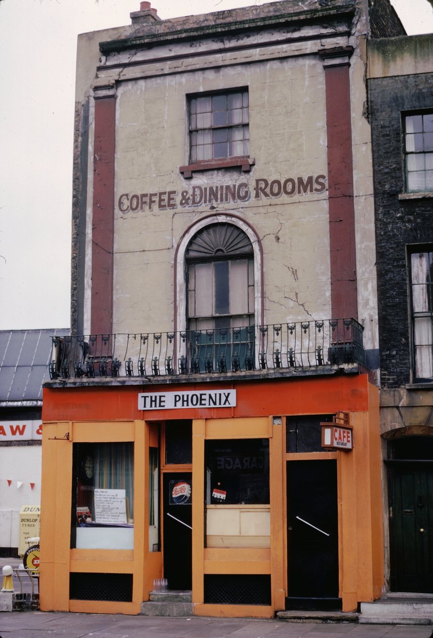 A Phoenix kávézó, Camden Town, 1967 alkotó: Unbekannt Unbekannt
