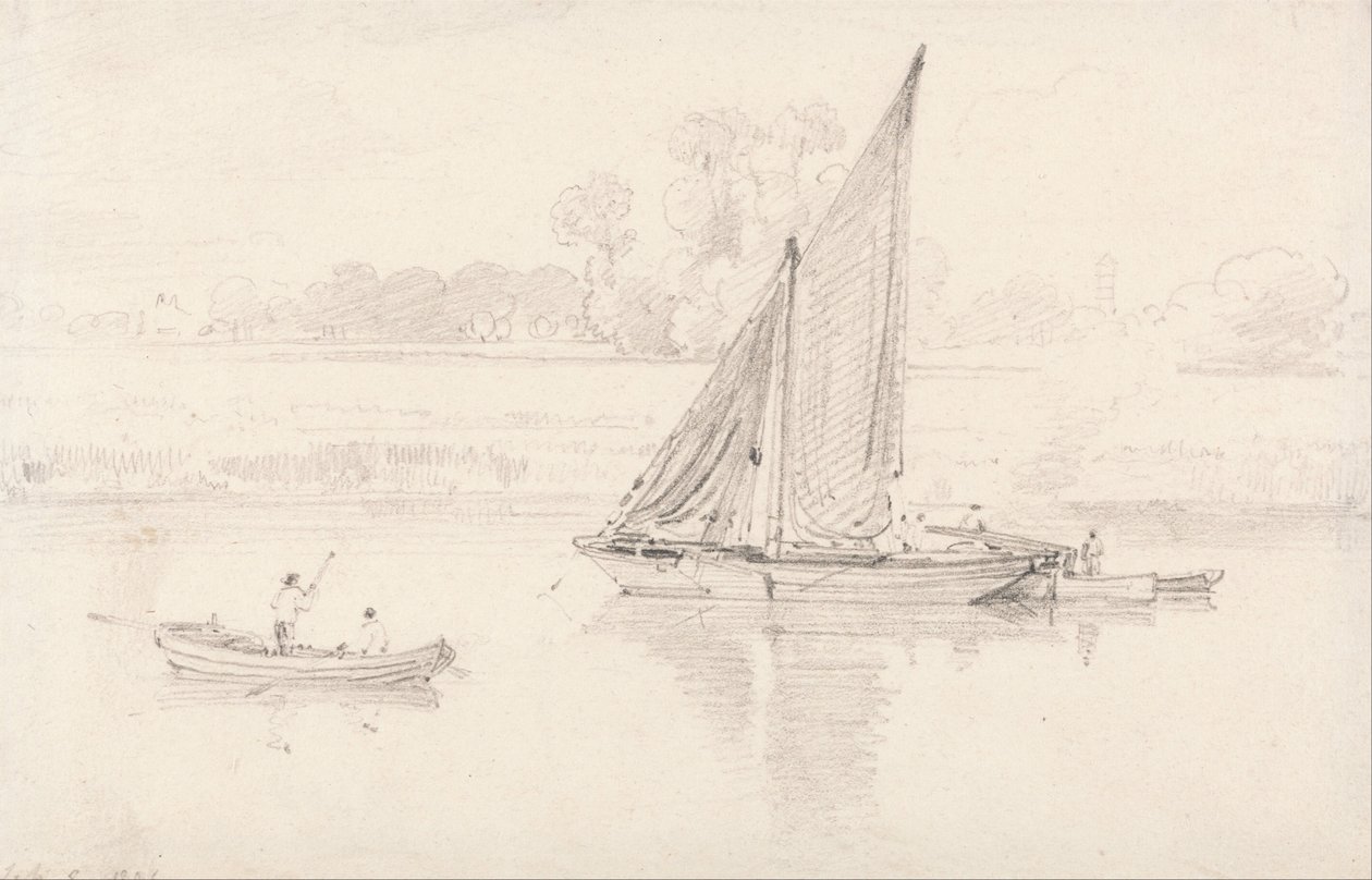 A Temze Kewben, 1806. február 9 alkotó: Unbekannt Unbekannt