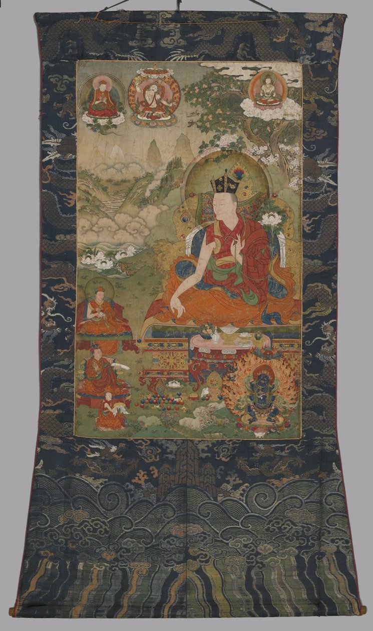A tizenharmadik Karmapa Dudul Dorje (1733-1797) alkotó: Unbekannt Unbekannt