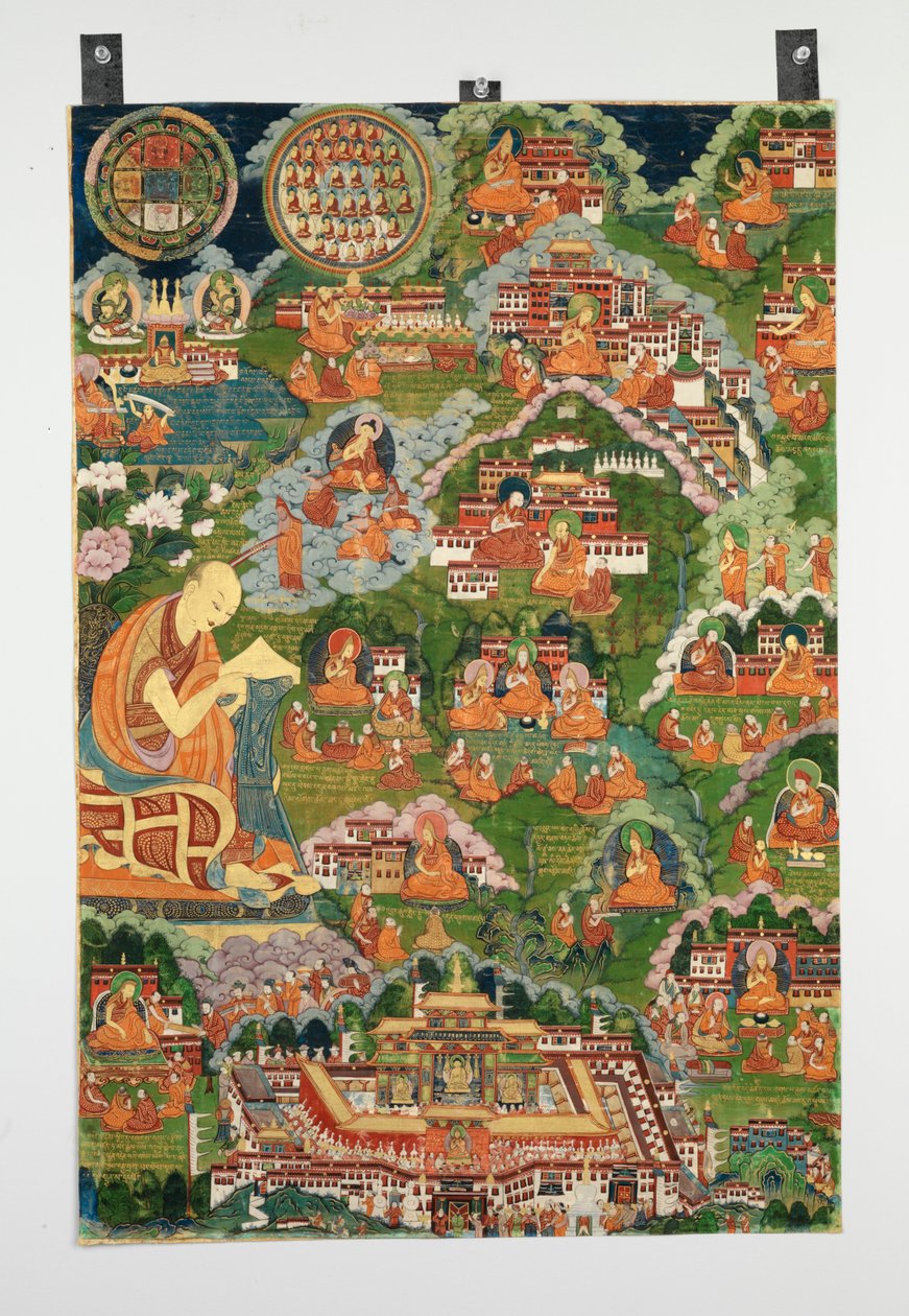Tsongkhapa (Őrült Ks8STBow) alkotó: Unbekannt Unbekannt