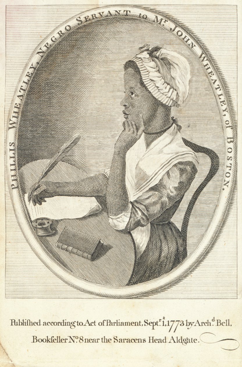 Azonosítatlan művész - Phillis Wheatley alkotó: Unbekannt Unbekannt