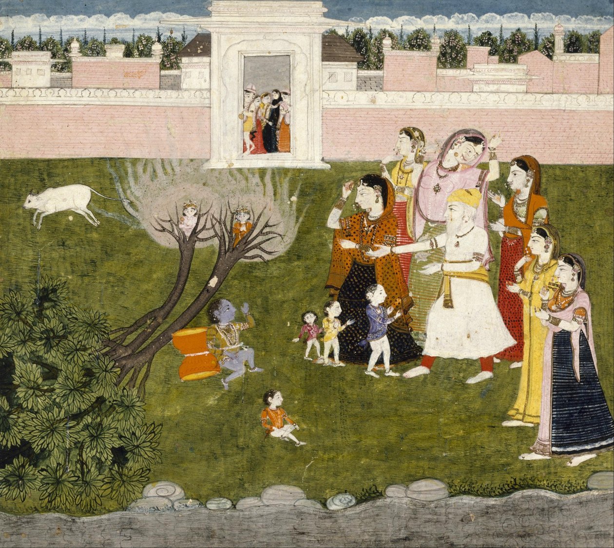Ismeretlen indiai - névtelen (Krishna története) alkotó: Unbekannt Unbekannt
