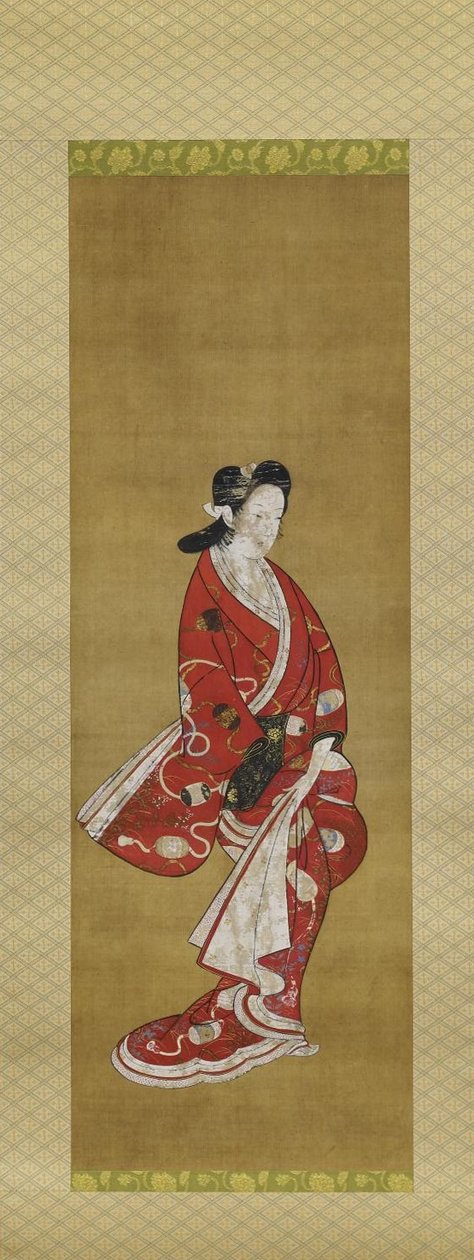 Ismeretlen japán - Standing Beauty alkotó: Unbekannt Unbekannt