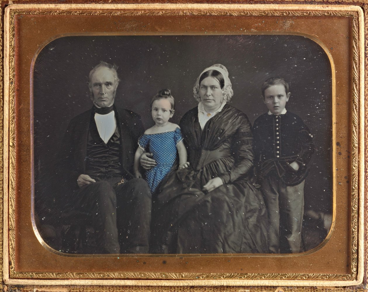 Ismeretlen, Amerikai Egyesült Államok - Mrs. Stanfords anya, apa és családja alkotó: Unbekannt Unbekannt