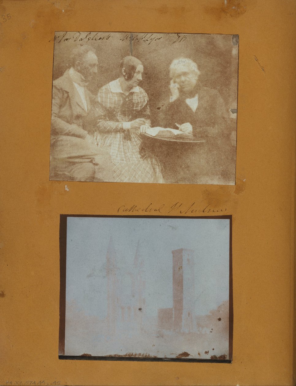 Ismeretlen készítő, brit - James Dalgliesh, Mrs. Lyon és Sir David Brewster. alkotó: Unbekannt Unbekannt