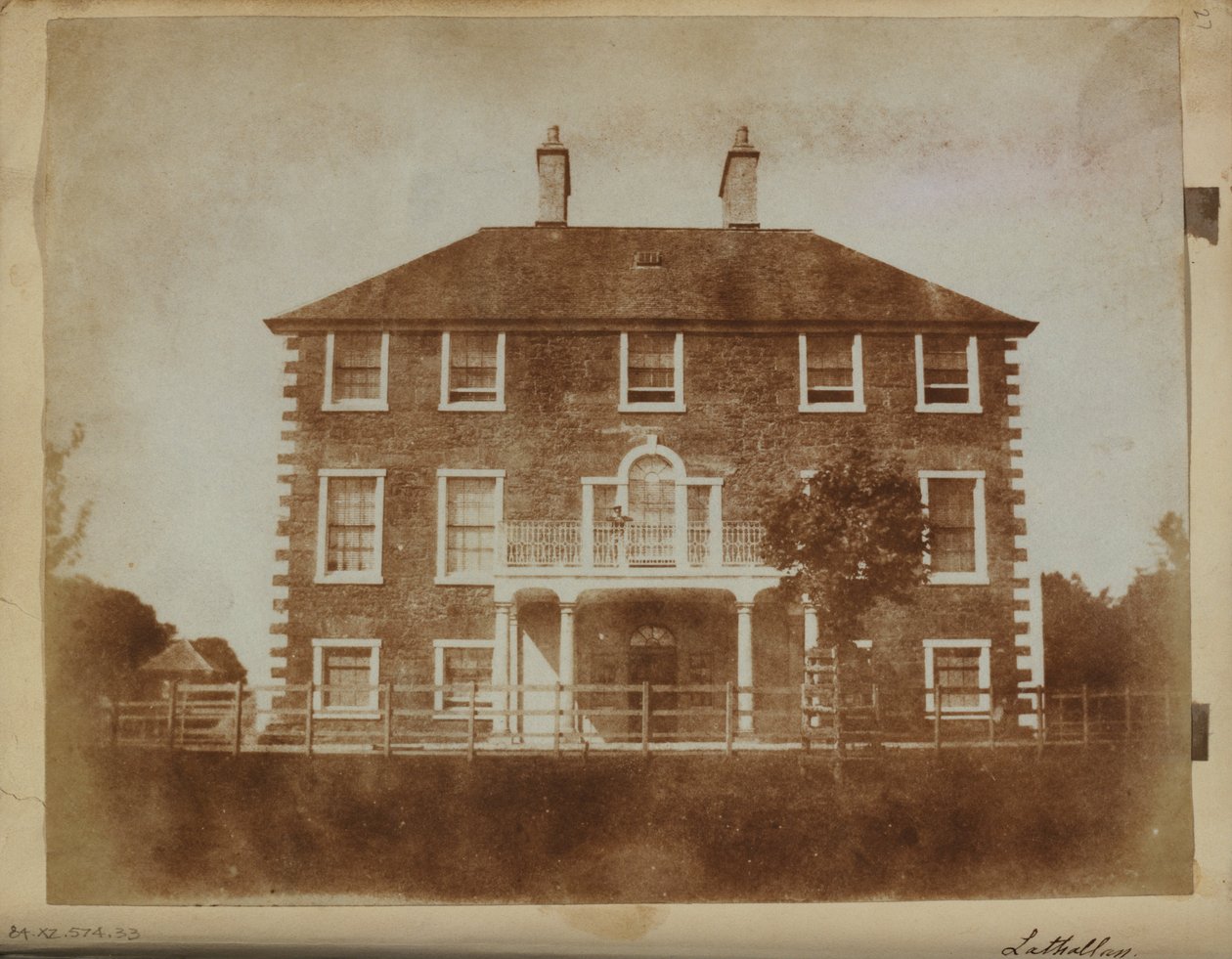 Ismeretlen gyártó, brit - Lathallan House. alkotó: Unbekannt Unbekannt