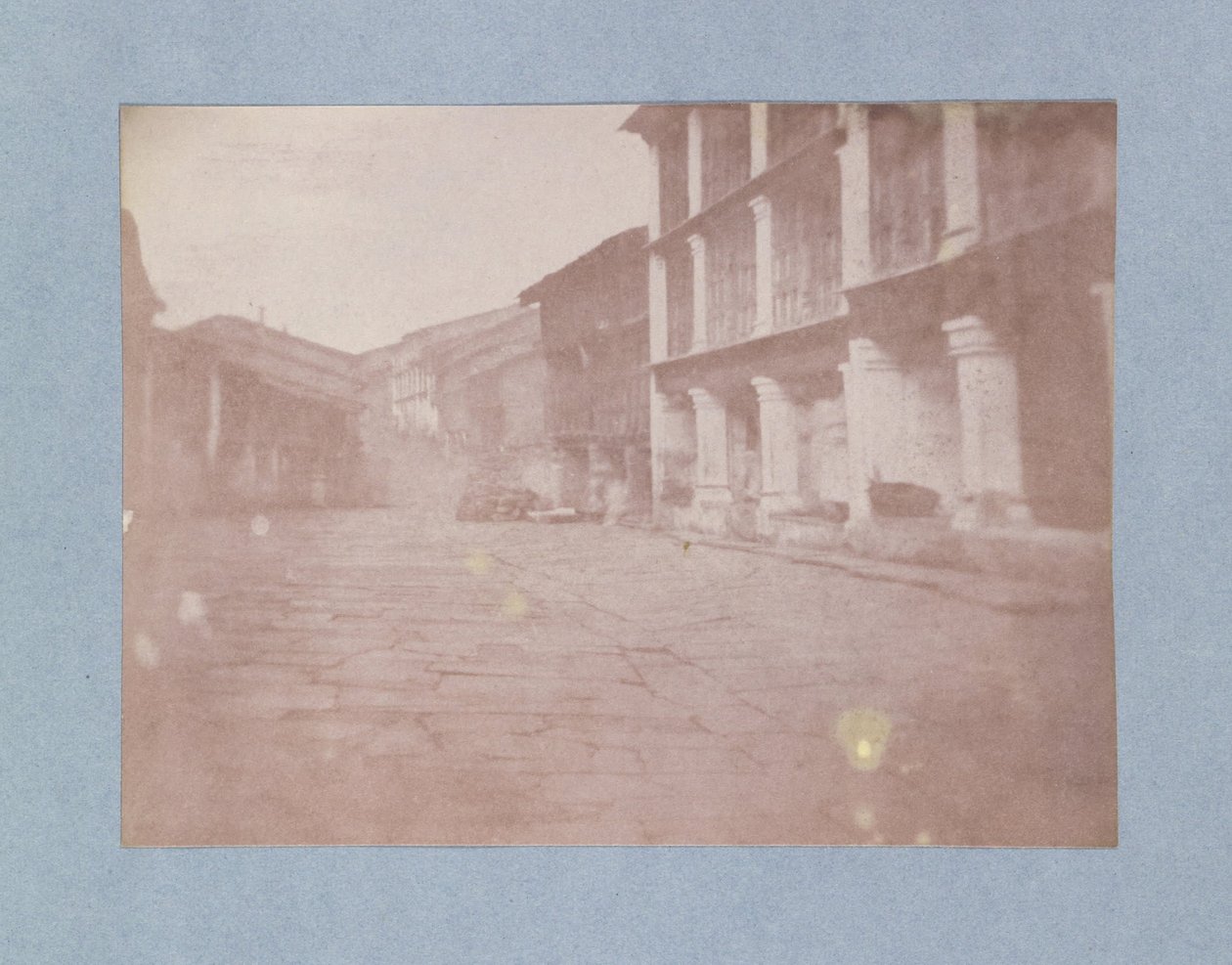 Ismeretlen készítő, brit, aktív India 1843 körül - (Street Scene, India) alkotó: Unbekannt Unbekannt