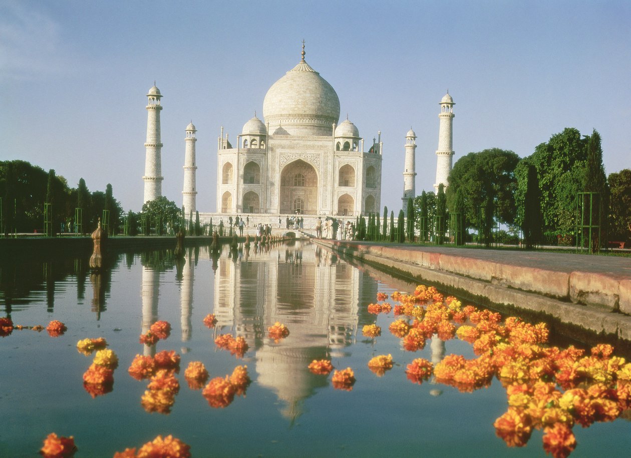 Kilátás a Taj Mahalra alkotó: Unbekannt Unbekannt