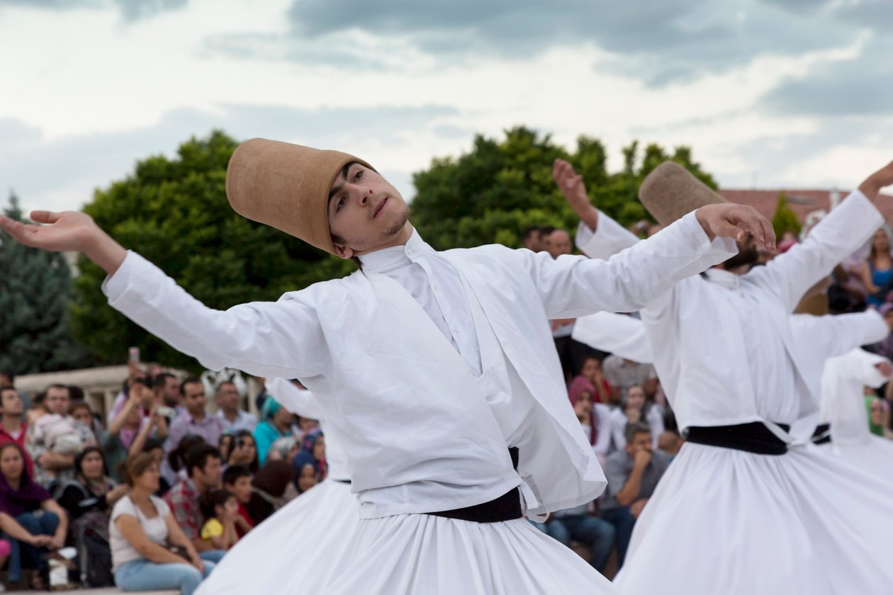 Örvénylő dervisek, Konya, Törökország alkotó: Unbekannt Unbekannt