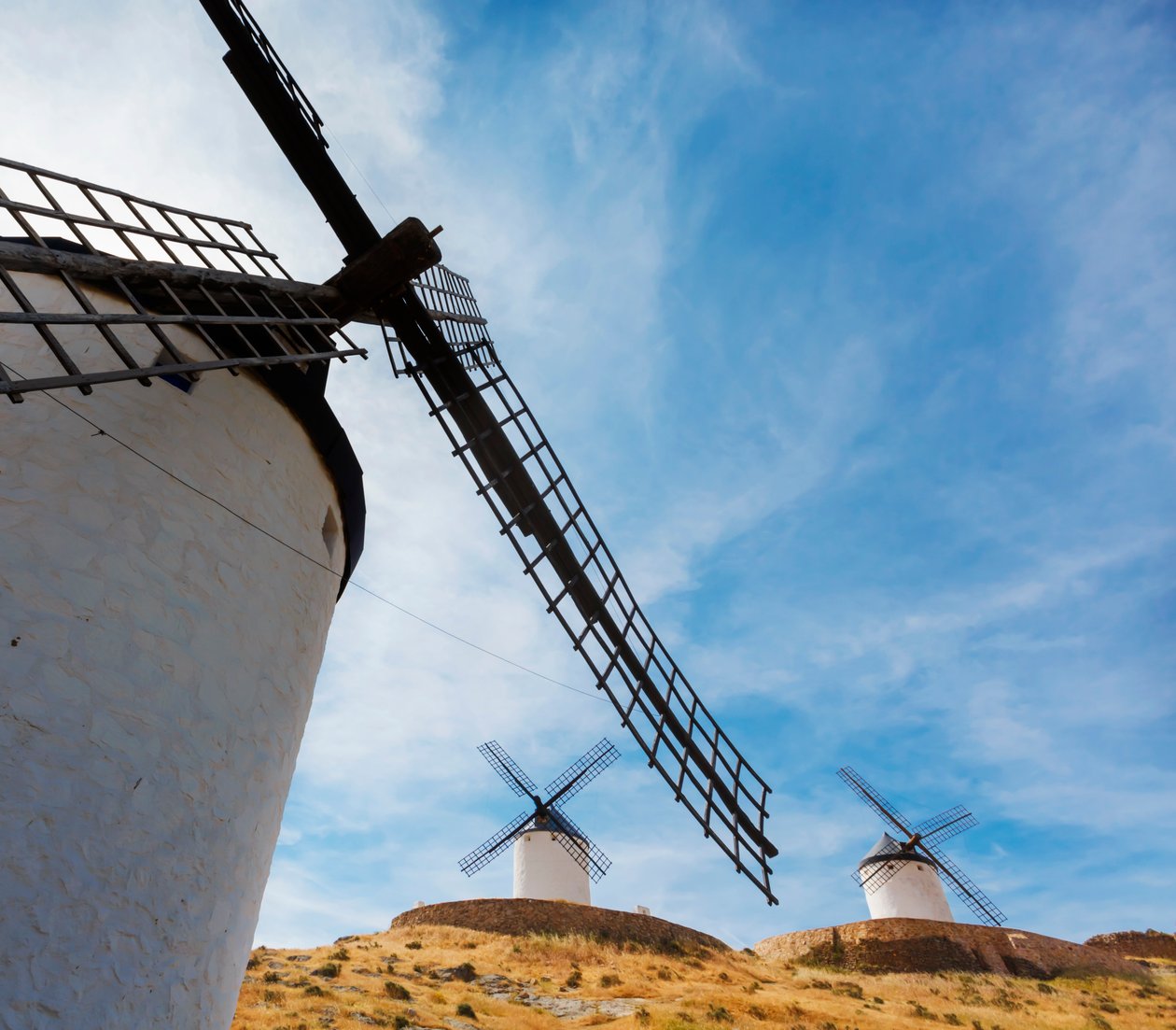 Szélmalmok, Consuegra, Spanyolország alkotó: Unbekannt Unbekannt