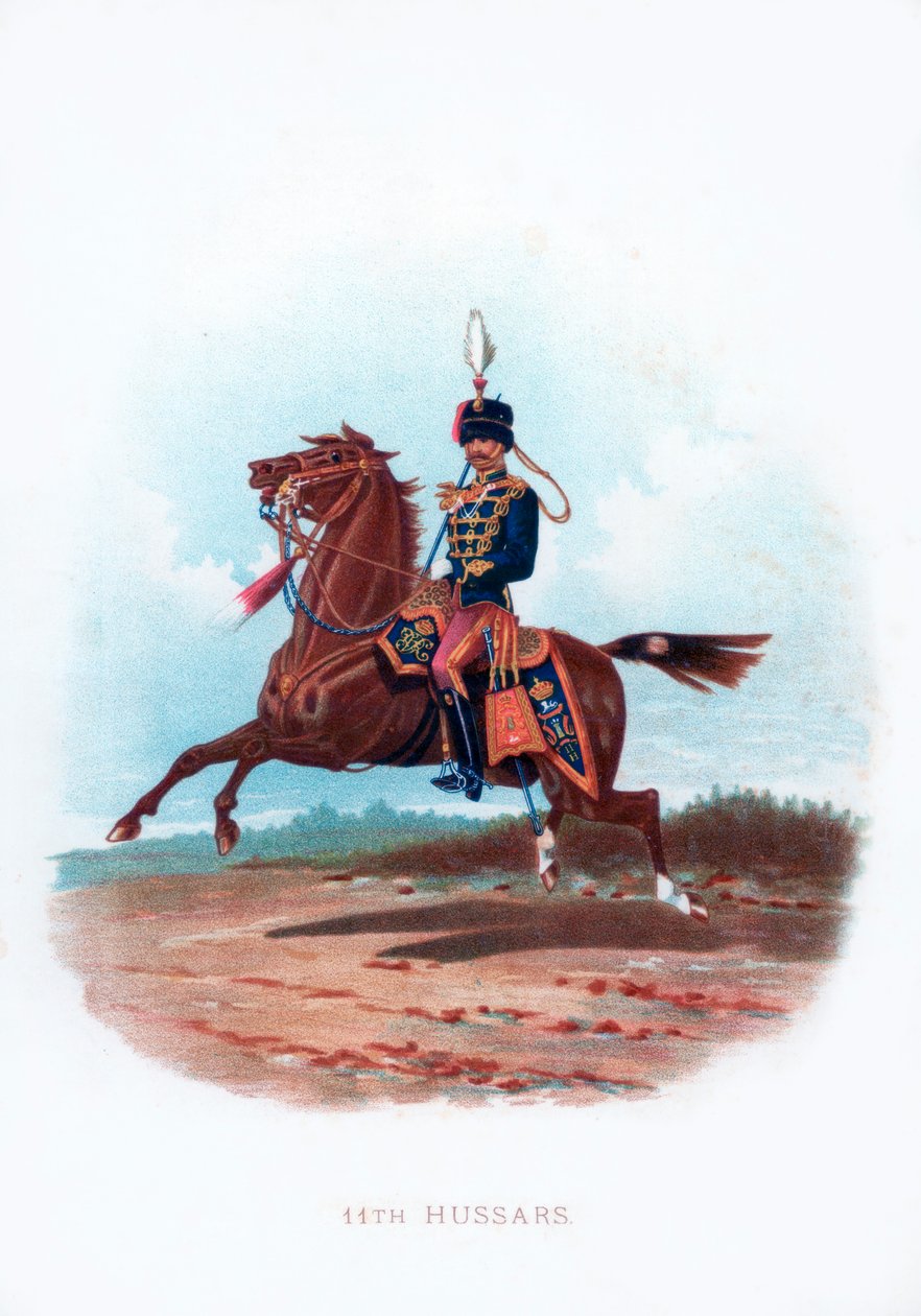 11. huszárok, 1889 alkotó: Unbekannt