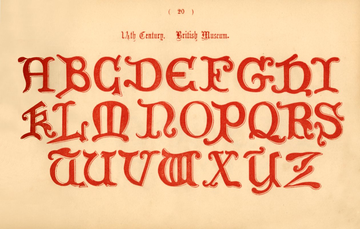 14. Század. British Museum, 1862 alkotó: Unbekannt