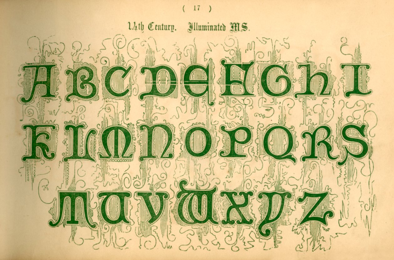 14. Század. Megvilágított MS., 1862 alkotó: Unbekannt