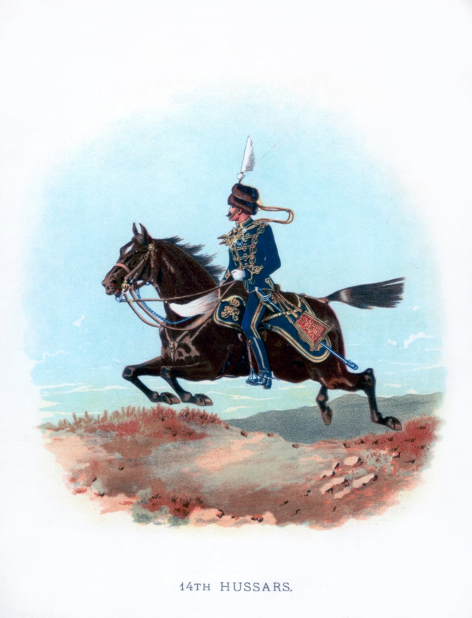 14. huszár, 1889 alkotó: Unbekannt