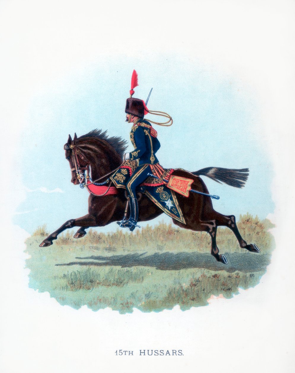 15. huszárok, 1890 alkotó: Unbekannt