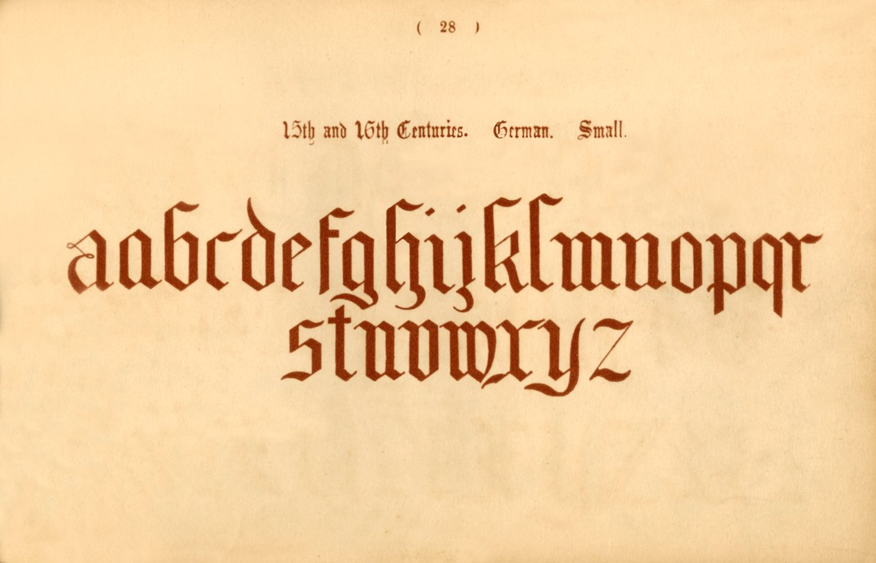 15. és 16. század. Német. Kicsi, 1862 alkotó: Unbekannt