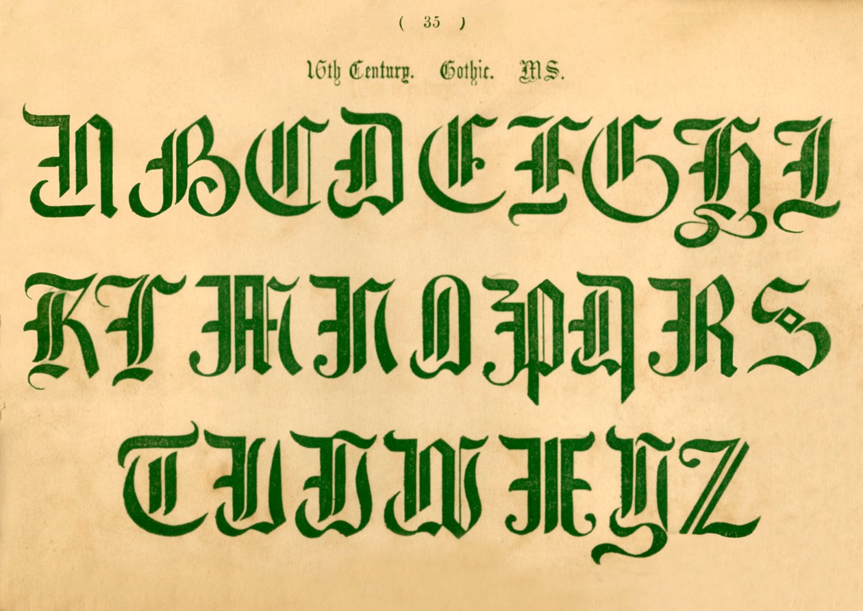 16. század. Gótikus. MS, 1862 alkotó: Unbekannt