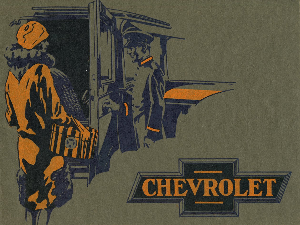 1928-as Chevrolet értékesítési prospektus. alkotó: Unbekannt