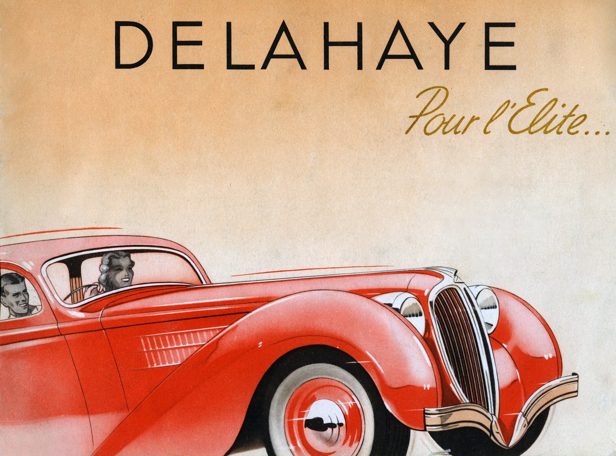 1938 Delahaye. alkotó: Unbekannt