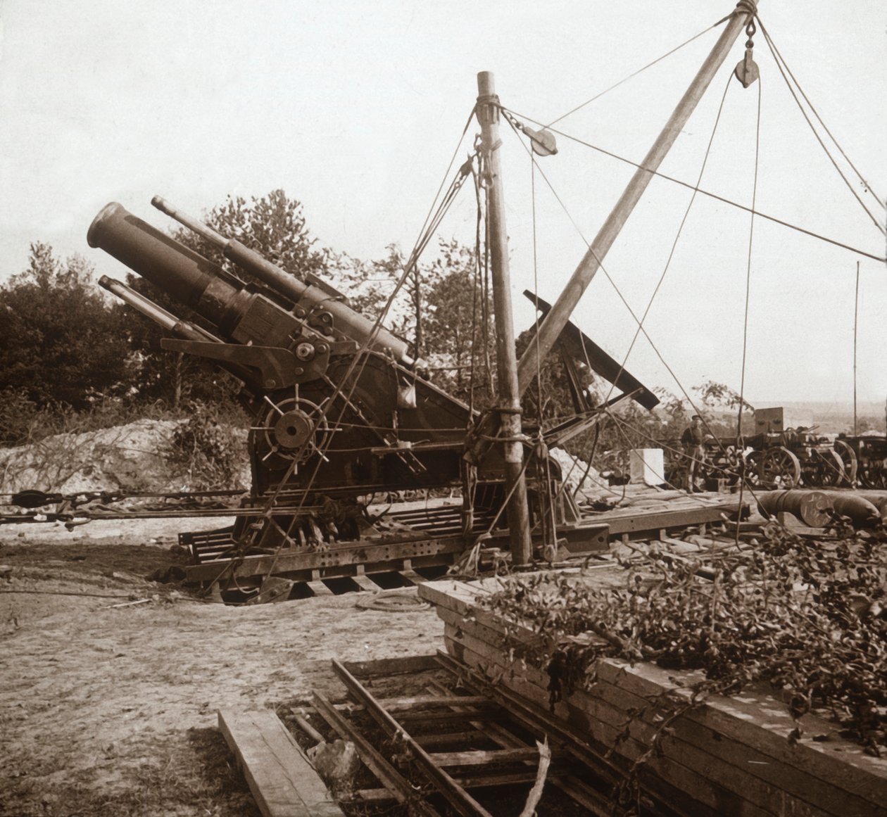 220 malter, Genicourt, Észak-Franciaország, c1914-c1918 alkotó: Unbekannt