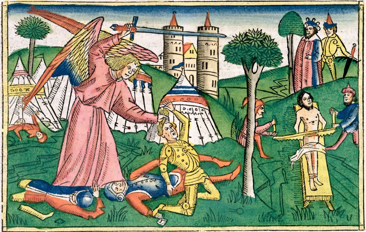2Királyok 19:35-37: Isten bosszúja Asszírián alkotó: Unbekannt