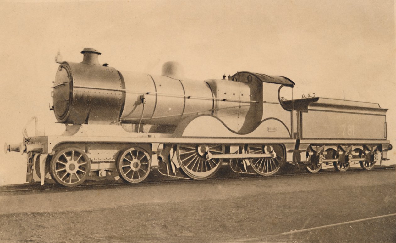 4.4.0. Express Engine No. A. 781, XX. század eleje. alkotó: Unbekannt