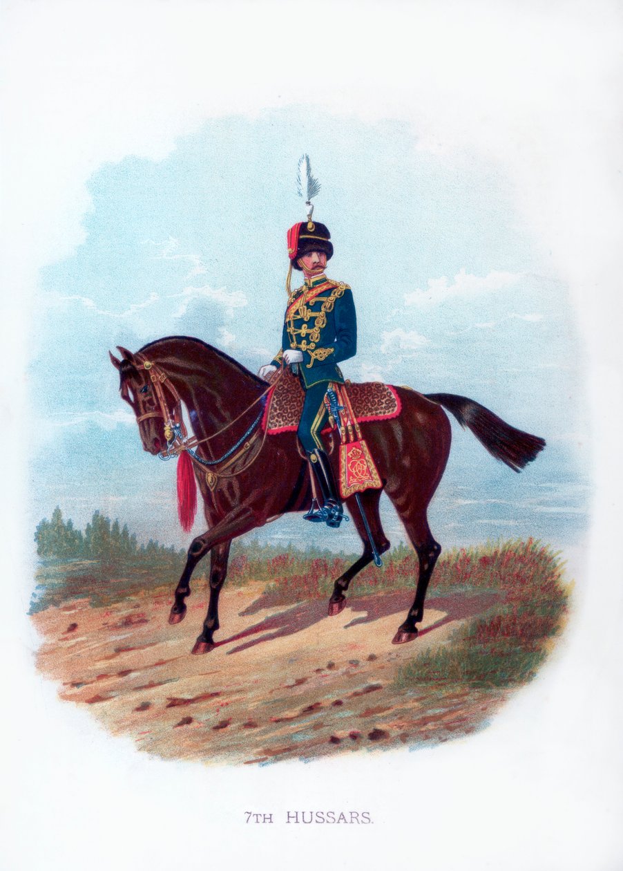 7. huszár, 1889 alkotó: Unbekannt