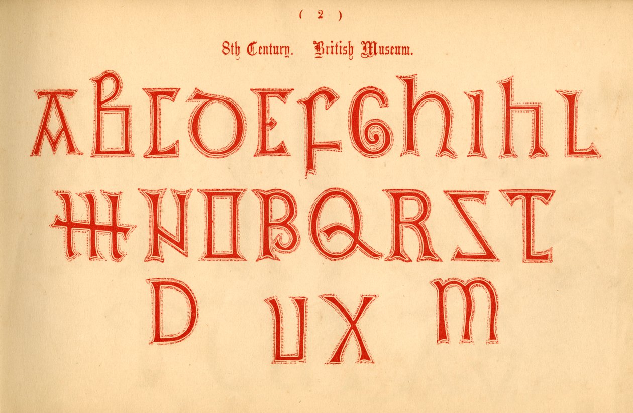 8. Század. British Museum, 1862 alkotó: Unbekannt
