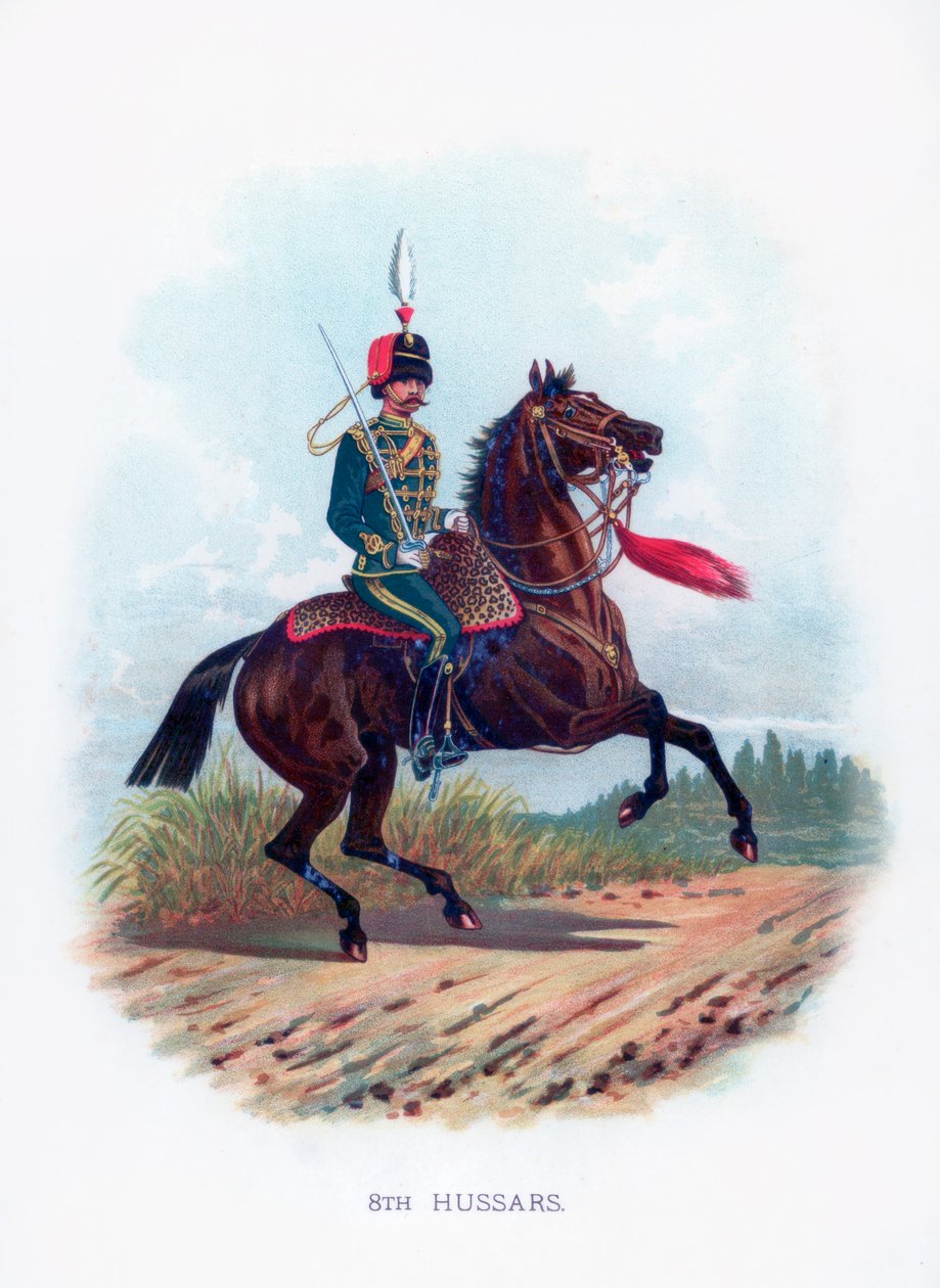 8. huszár, 1889 alkotó: Unbekannt