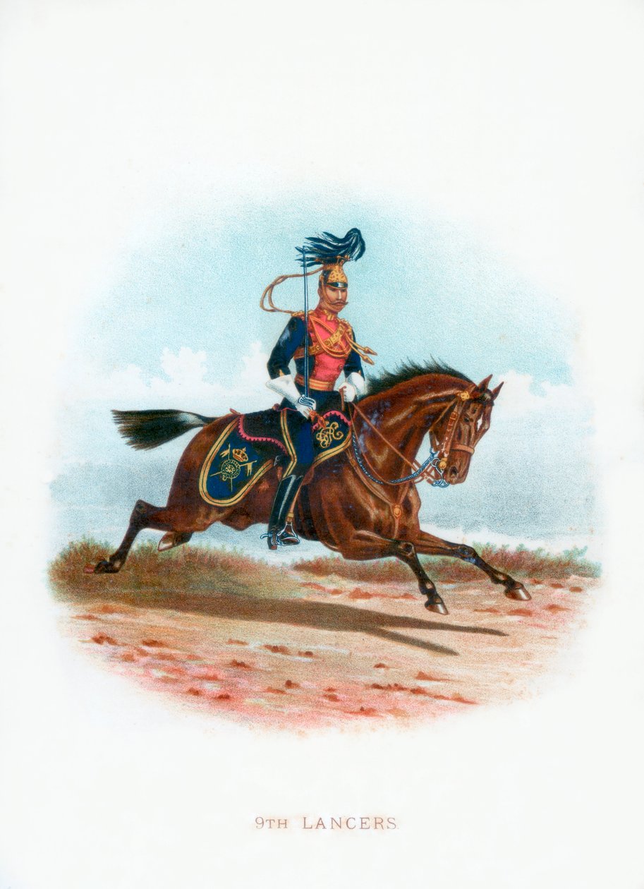 9. Lancers, 1889 alkotó: Unbekannt