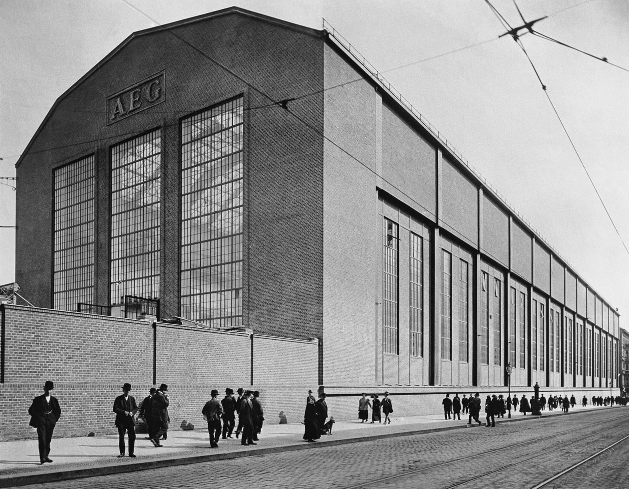 Peter Behrens AEG Montage Plant alkotó: Unbekannt