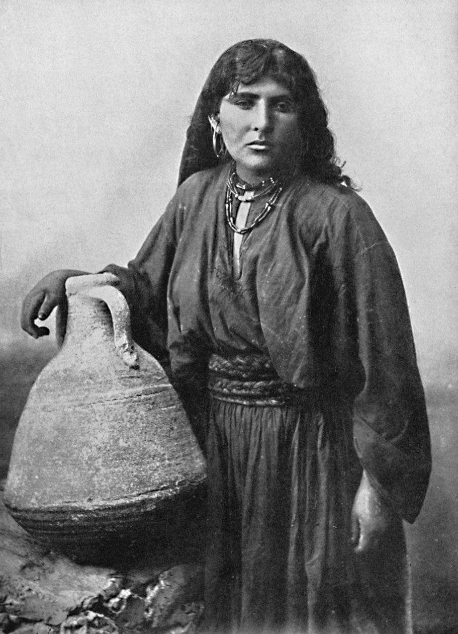 Egy beduin nő, Egyiptom, 1912 alkotó: Unbekannt