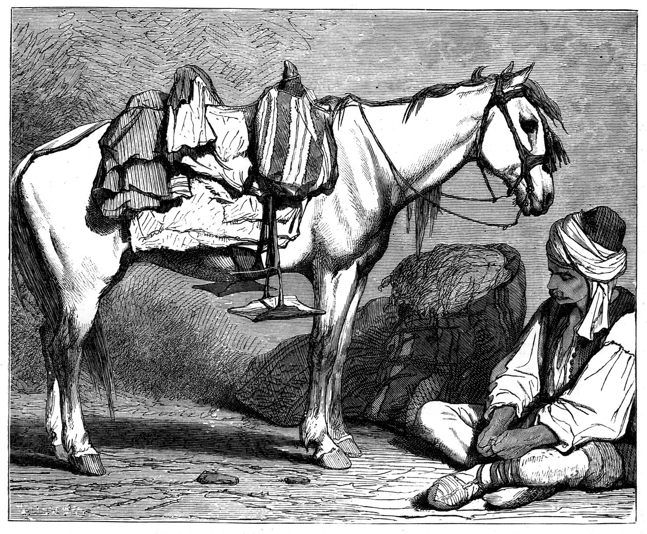 Egy bosnyák paraszt, 1890 körül alkotó: Unbekannt