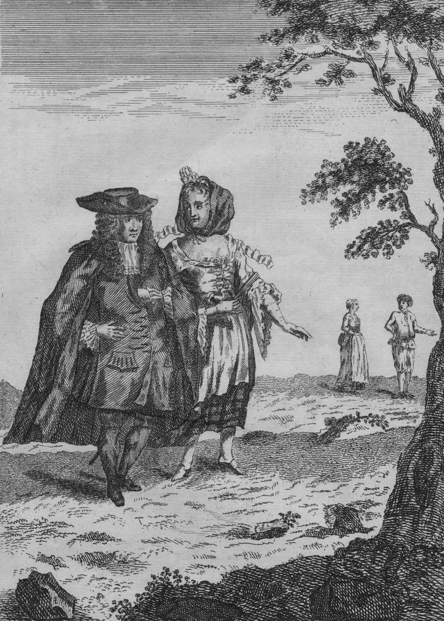 Egy polgármester és felesége, 17. század vége – 18. század eleje alkotó: Unbekannt