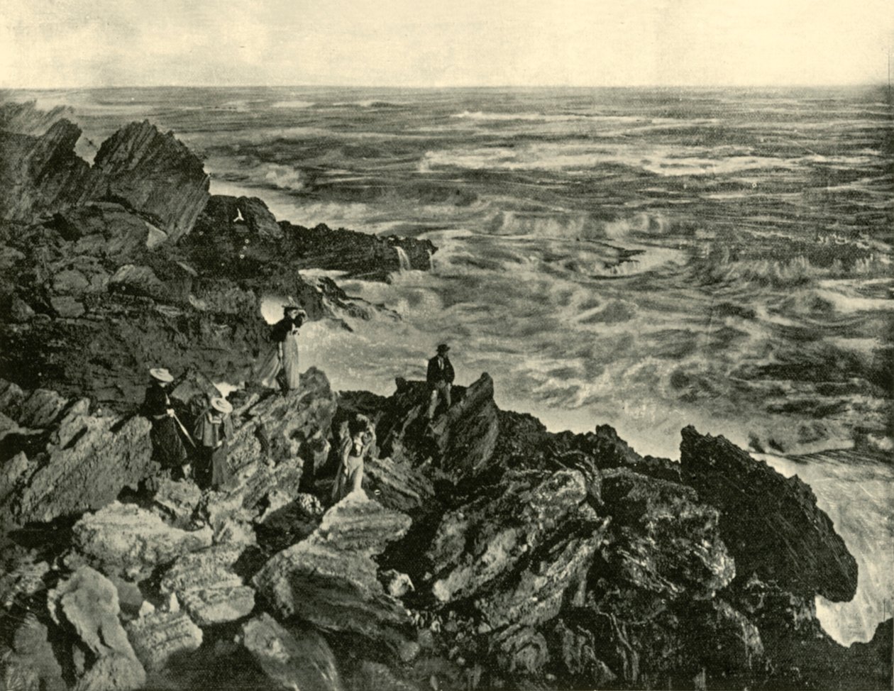 Egy parti jelenet Warrnamboolban, 1901. alkotó: Unbekannt