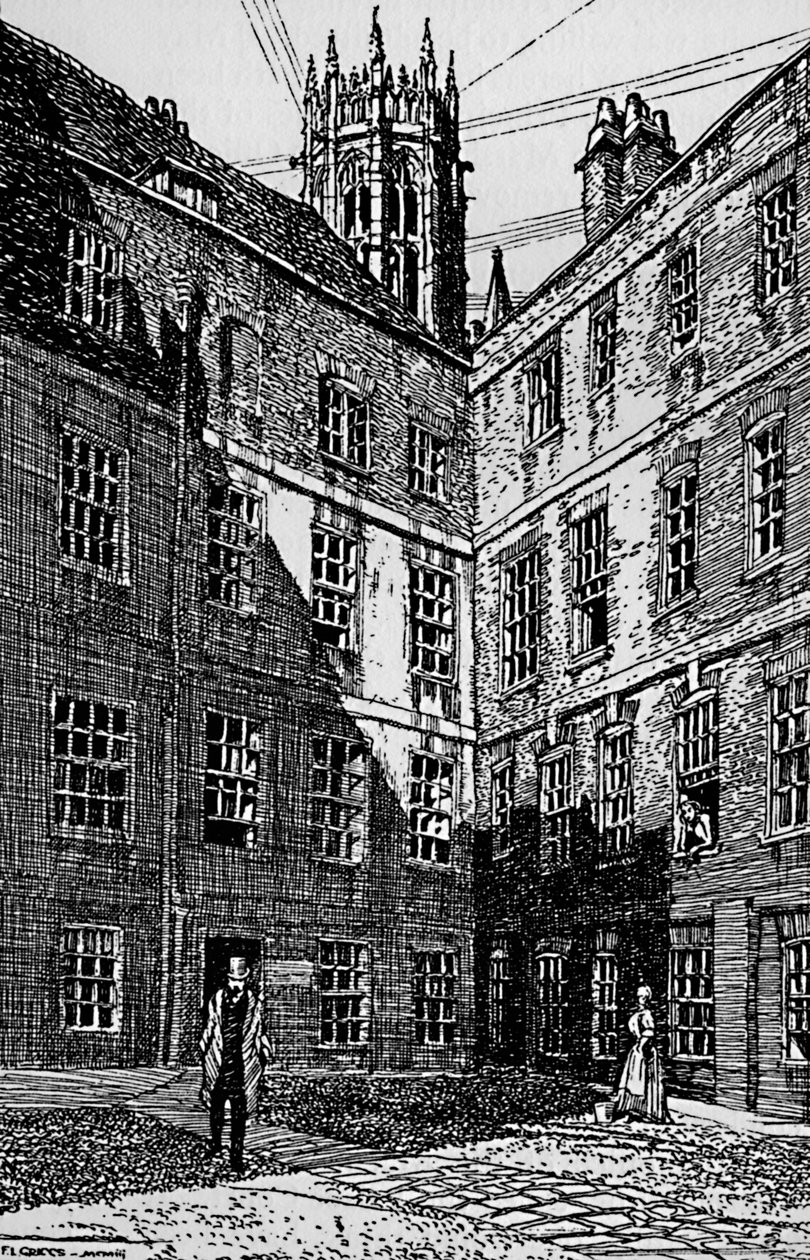 A Cliffords Inn sarka, 1903 alkotó: Unbekannt