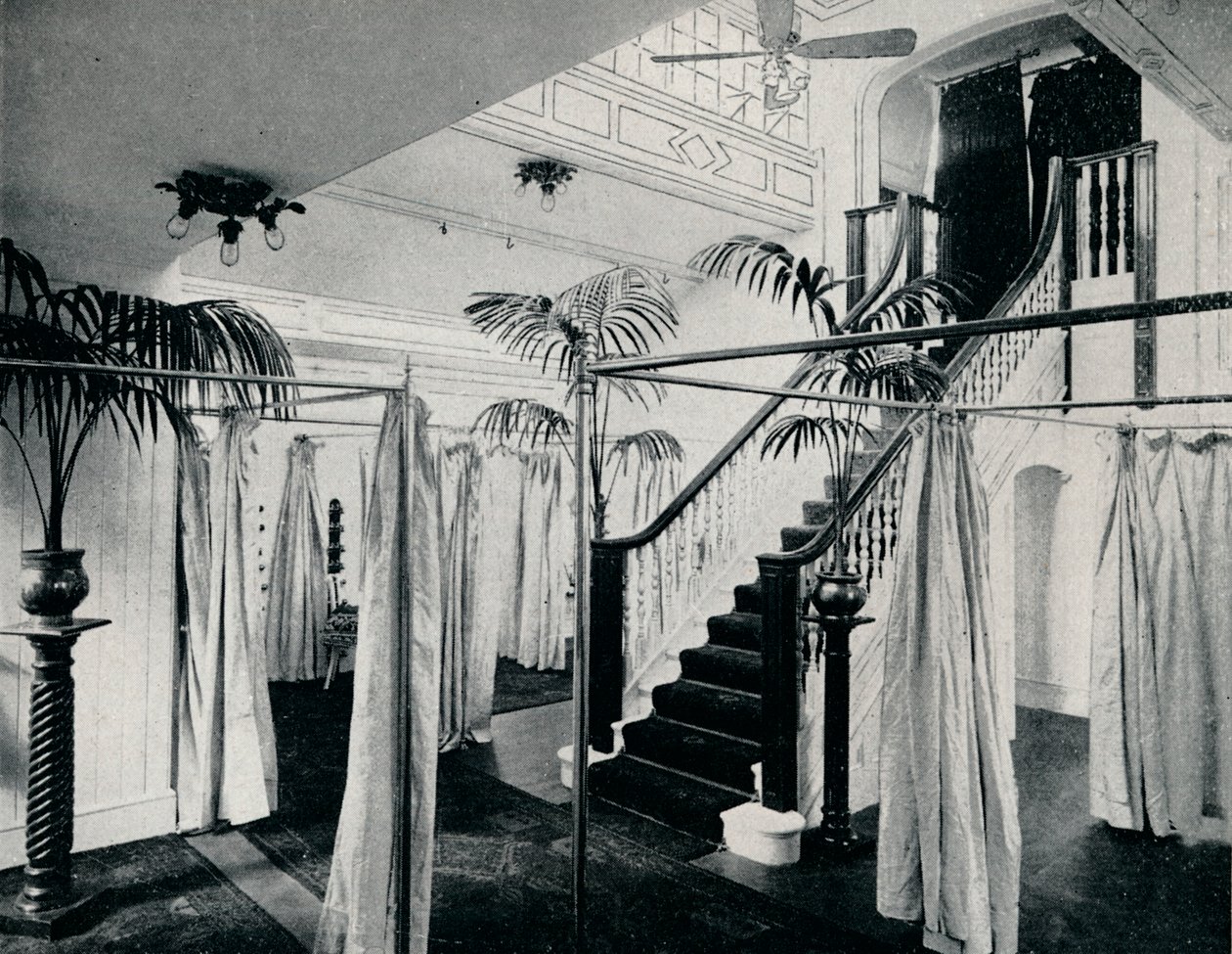 A Corner of the Ladies tornaterem, 1898 alkotó: Unbekannt