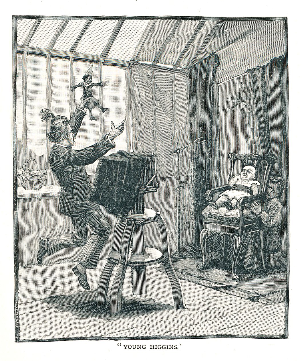 Egy nap egy keleti végi fotóssal, 1891 alkotó: Unbekannt