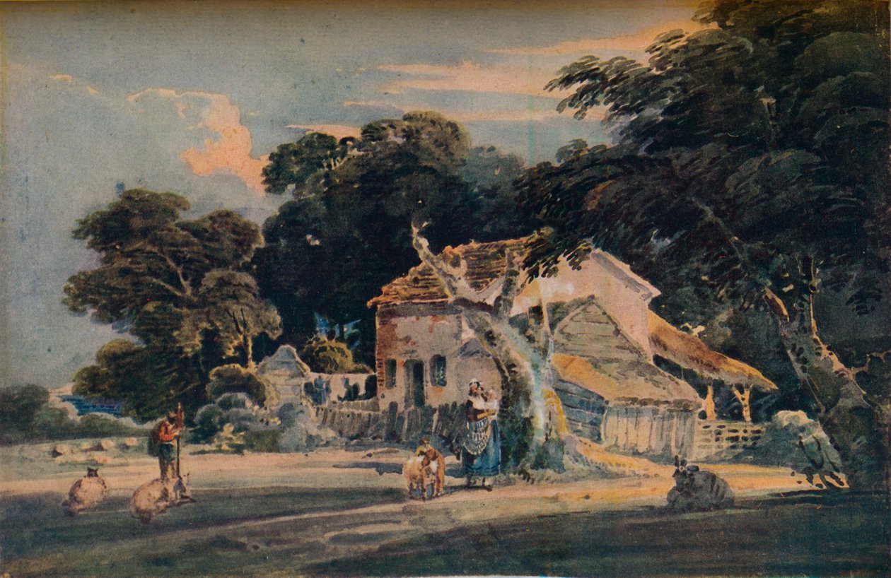 Egy devonshire-i farm, 1798, 1921 alkotó: Unbekannt
