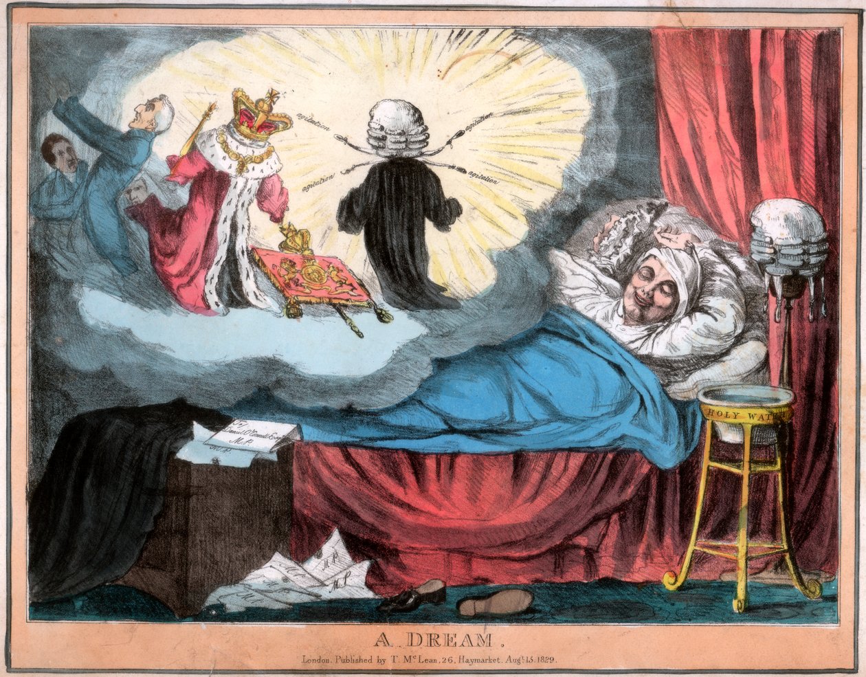 Egy álom, 1829 alkotó: Unbekannt
